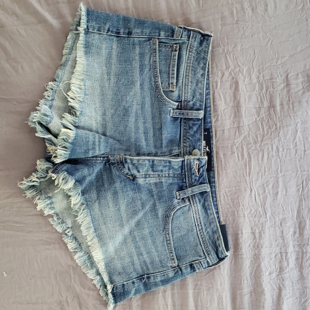 Hollister Denium Shorts size 7.